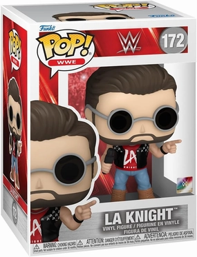 Funko Pop WWE - LA Knight - Collectable Vinyl Figure - Gift Idea - Official Merchandise - Toys for Kids & Adults - Sports Fans
