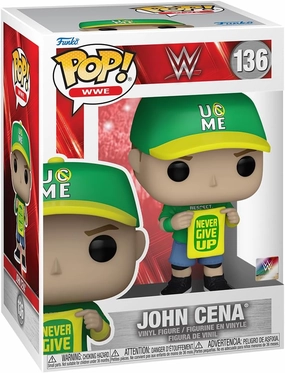 Funko POP! WWE: John Cena - (Never Give up) - Collectable Vinyl Figure - Gift Idea - Official Merchandise - for Kids & Adults - Sports Fans - Model Figure for Collectors and Display