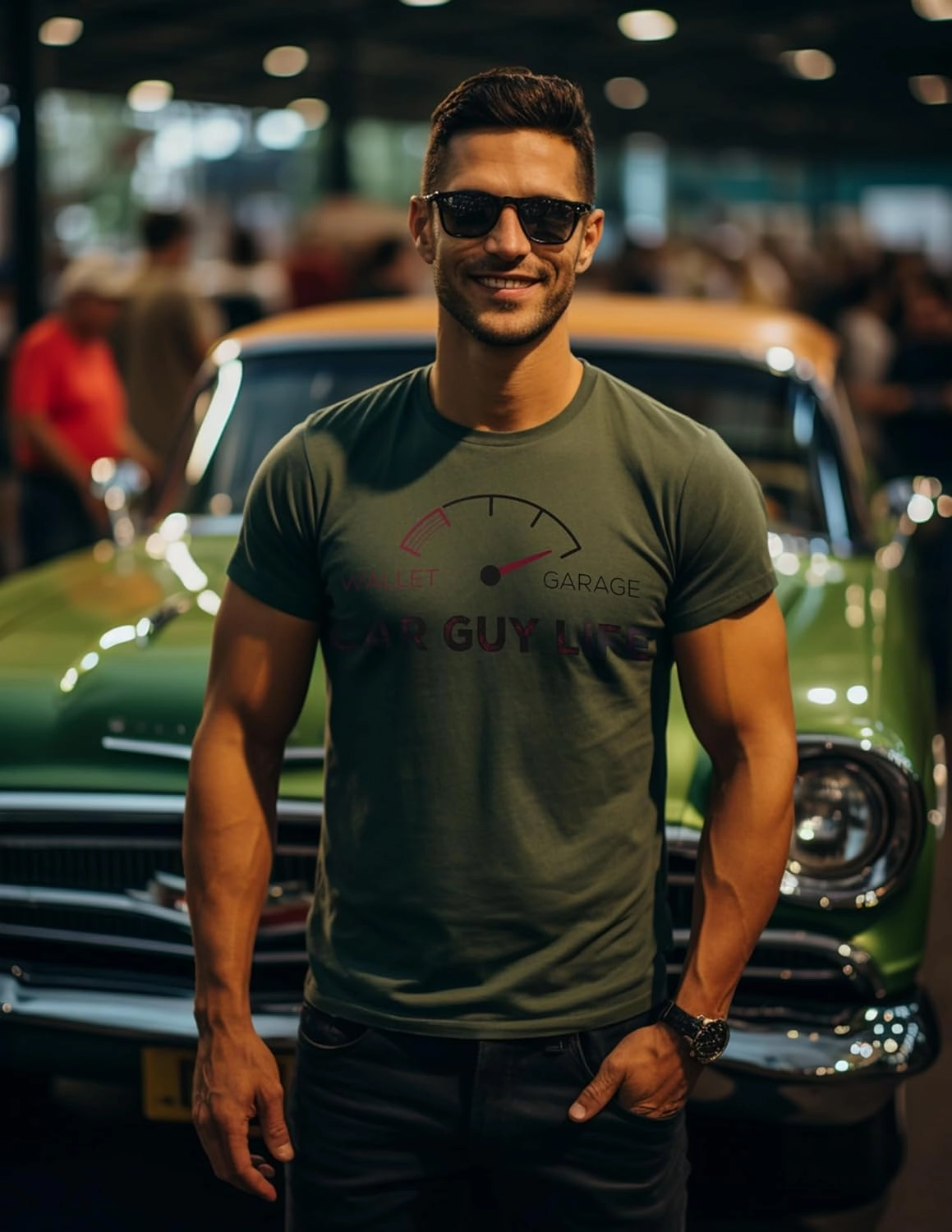 Funny T-Shirts for Car Guys, Mechanic Humor Joke Men's Auto Racing Tee Shirts