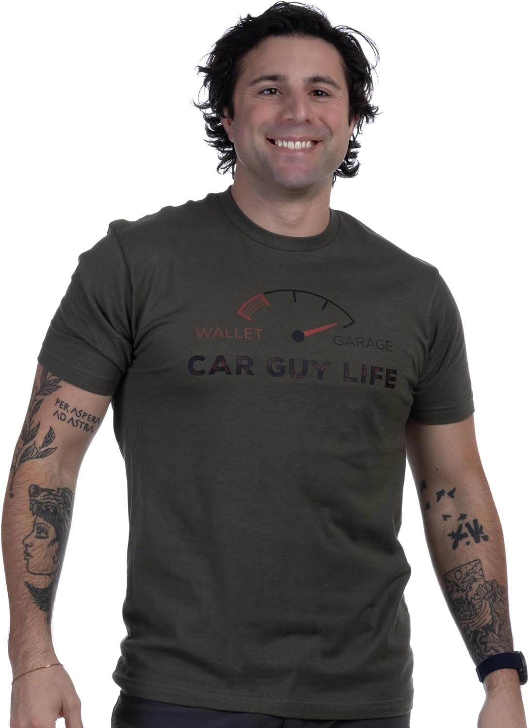 Funny T-Shirts for Car Guys, Mechanic Humor Joke Men's Auto Racing Tee Shirts