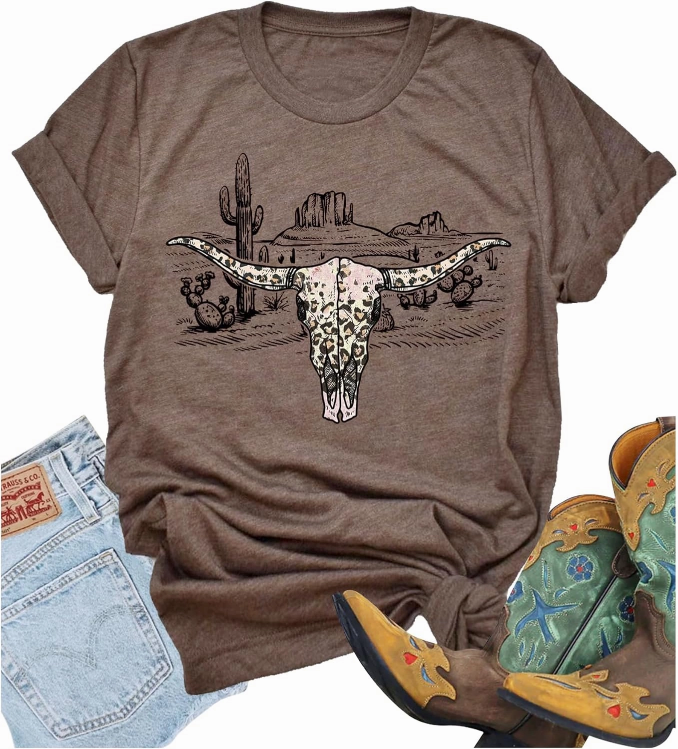 Funny Western Shirts for Women Cowboy Take Me Away Vintage Graphic Country T Shirt Teen Girls Summer Retro Tees Tops