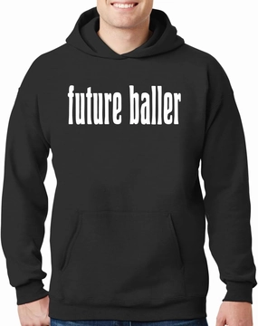 Future Baller - New Adult Men's Hoodie Sweatshirt CP05 Black