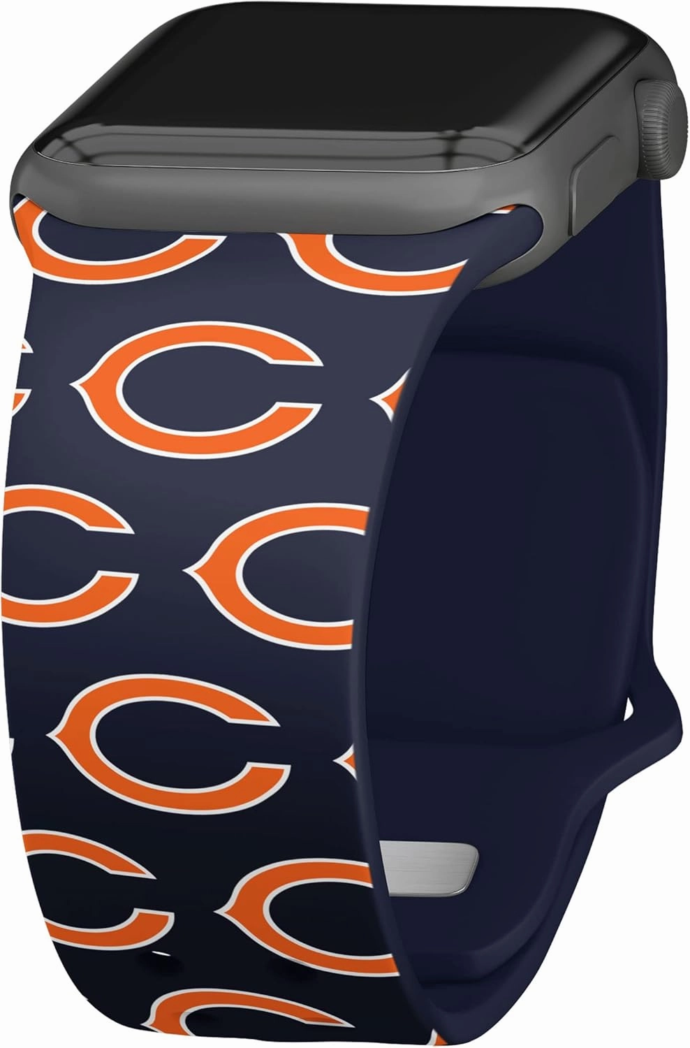 Game Time Chicago Bears HD Watch Band Compatible with Apple Watch
