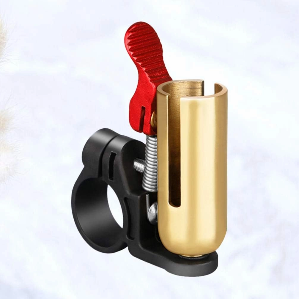 Garneck Loud Bike Bell Mini Bicycle Bell Ring Sounds Like Ancient Bells for Road Bike Mountain Bike BMX Bikes City Bike (Black)