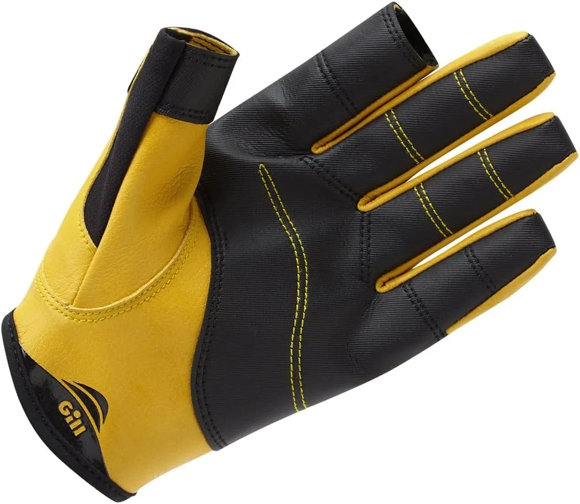 Gill Long Finger Pro Sailing Gloves - Sailing, Paddle & Board Sports, Kayaking or Windsurfing