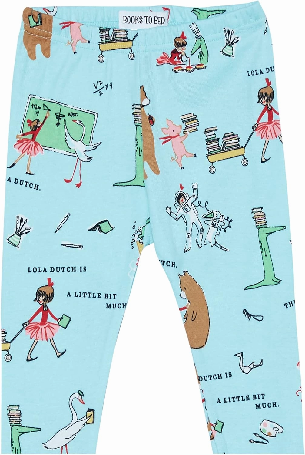 Girls' Long Sleeve Printed Pajama Set