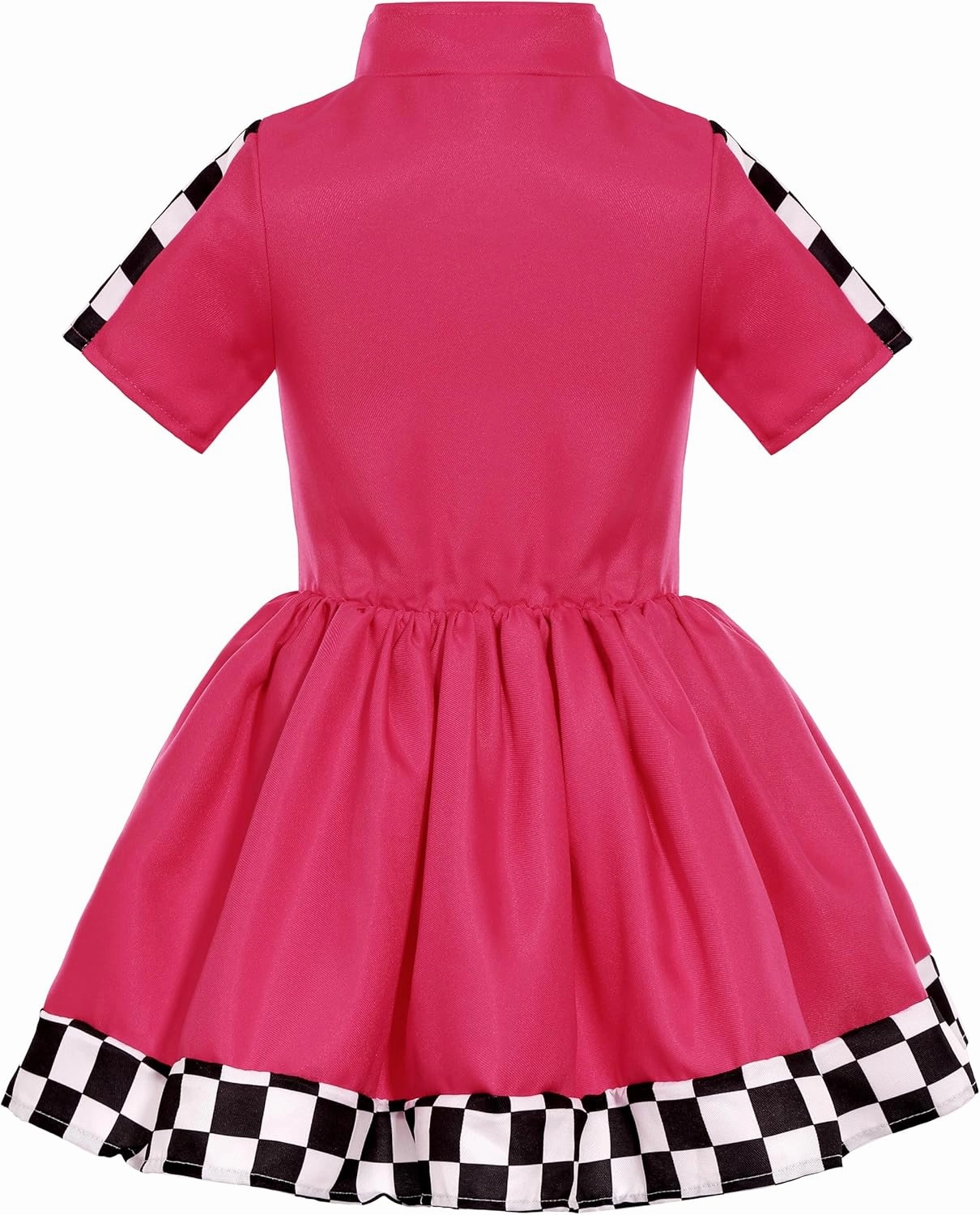 Girls Race Car Driver Costume Racing Suit Racer Dress Halloween Dress Up
