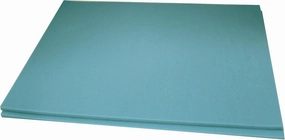 Green Memory Foam Padding, Self Adhesive, 24'' x 16'' x 3/8'', Set of 2