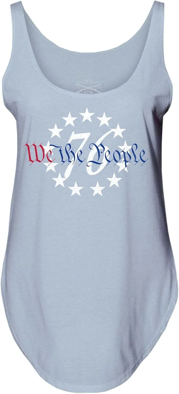 Grunt Style 76 We The People Women's Flowy Tank Top