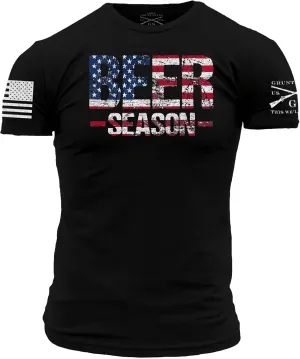 Grunt Style Beer Season Men's T-Shirt