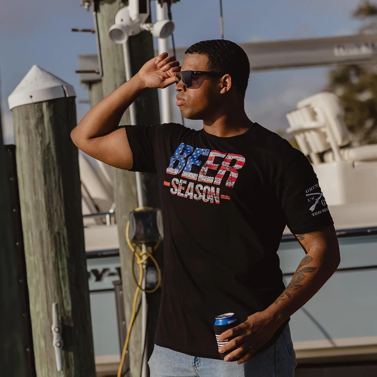 Grunt Style Beer Season Men's T-Shirt