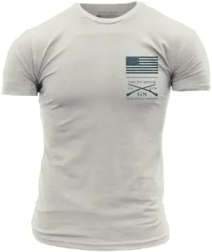 Grunt Style Red Blood Blue Collar Men's T-Shirt