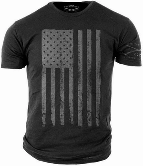 Grunt Style America Patriotic Flag Men’s Shirt
