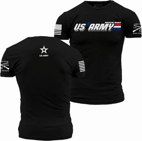 Grunt Style American Heroes Army Men's T-Shirt