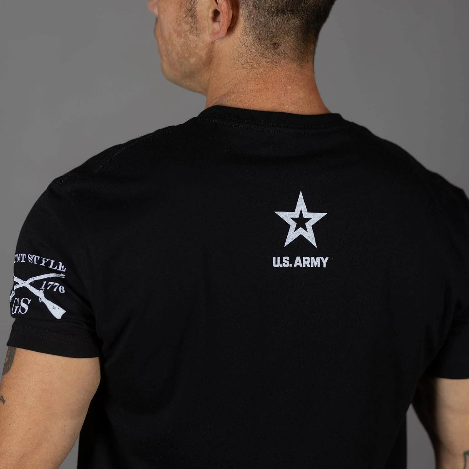 Grunt Style American Heroes Army Men's T-Shirt