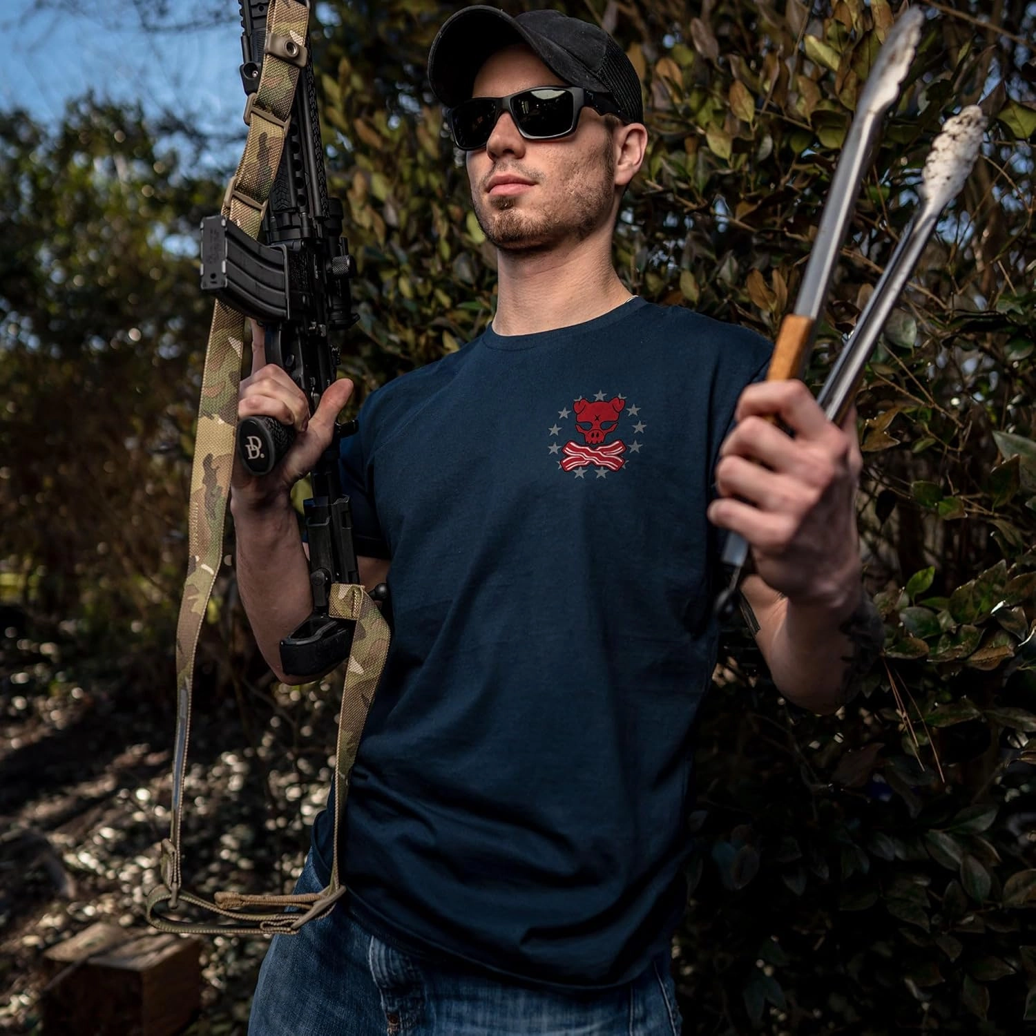 Grunt Style Barrel Bacon Men's T-Shirt