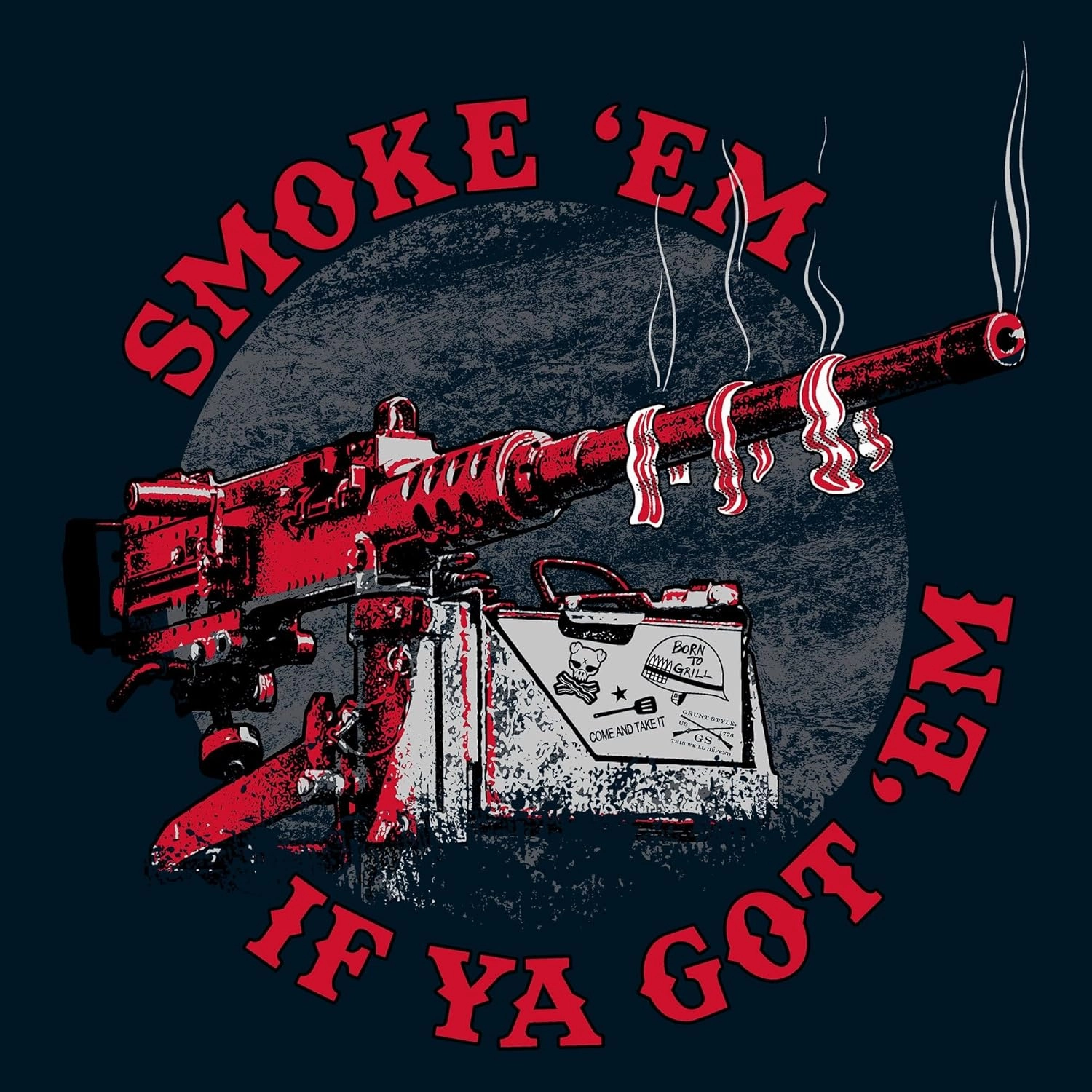 Grunt Style Barrel Bacon Men's T-Shirt
