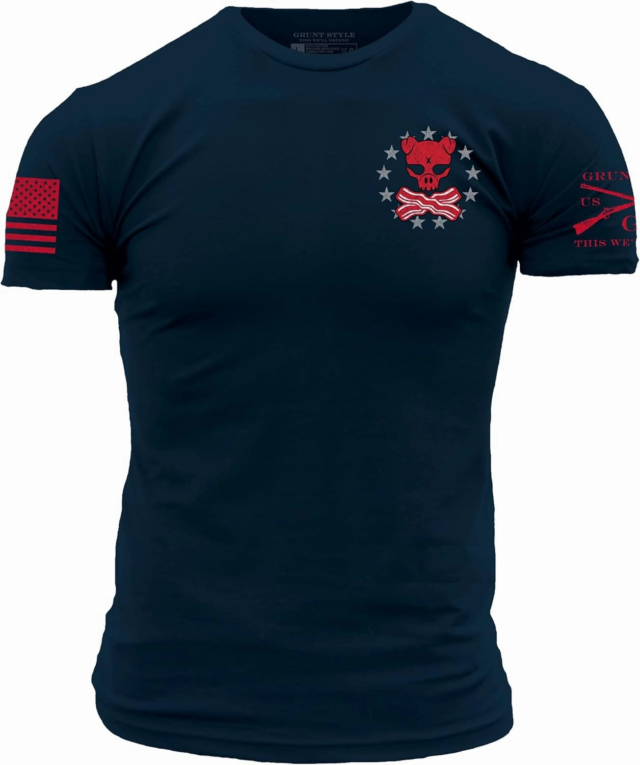 Grunt Style Barrel Bacon Men's T-Shirt