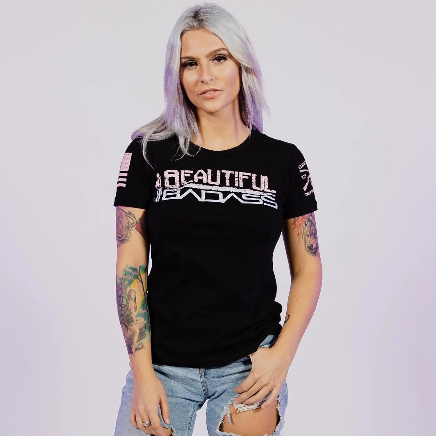 Grunt Style Beautiful Badass Women's T-Shirt