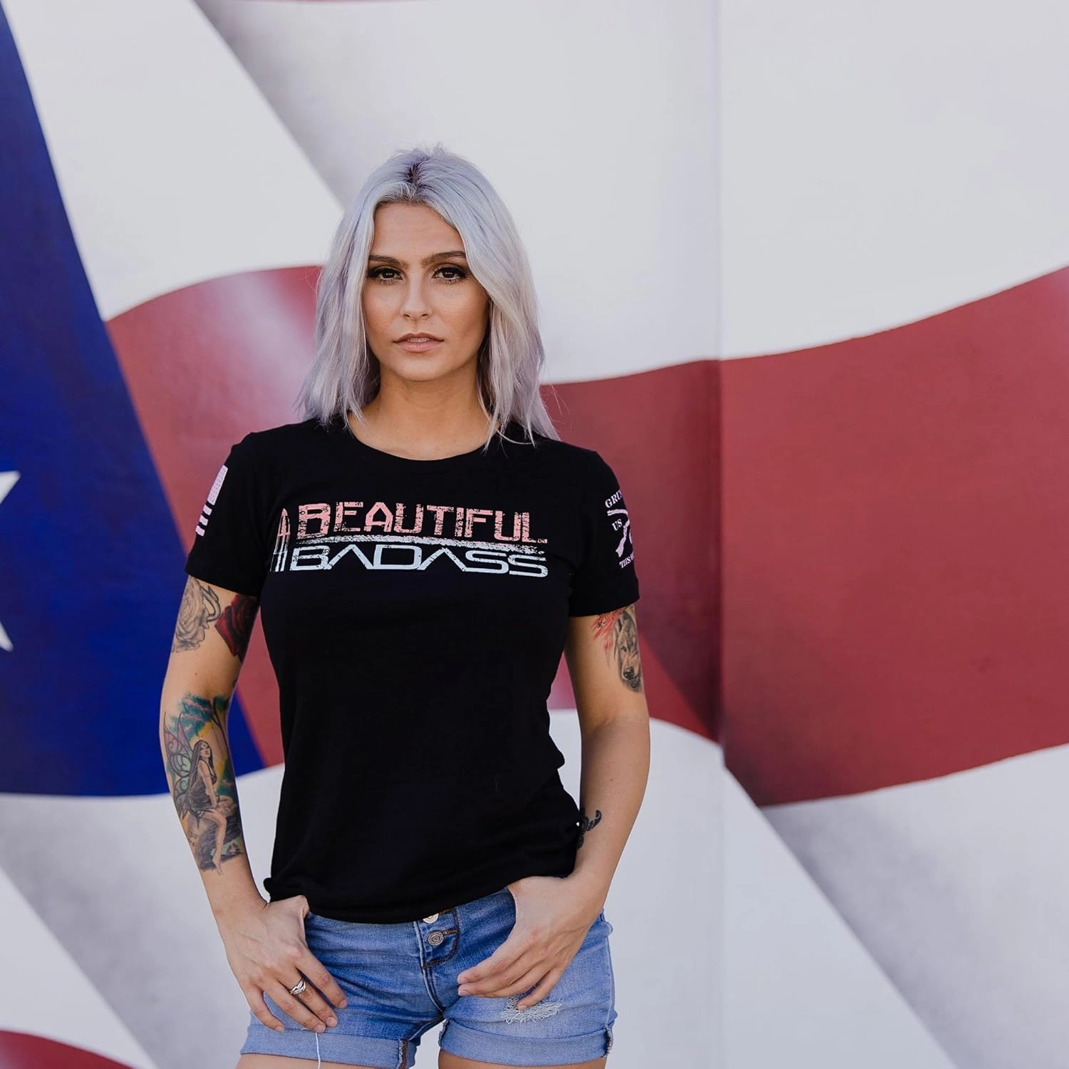 Grunt Style Beautiful Badass Women's T-Shirt