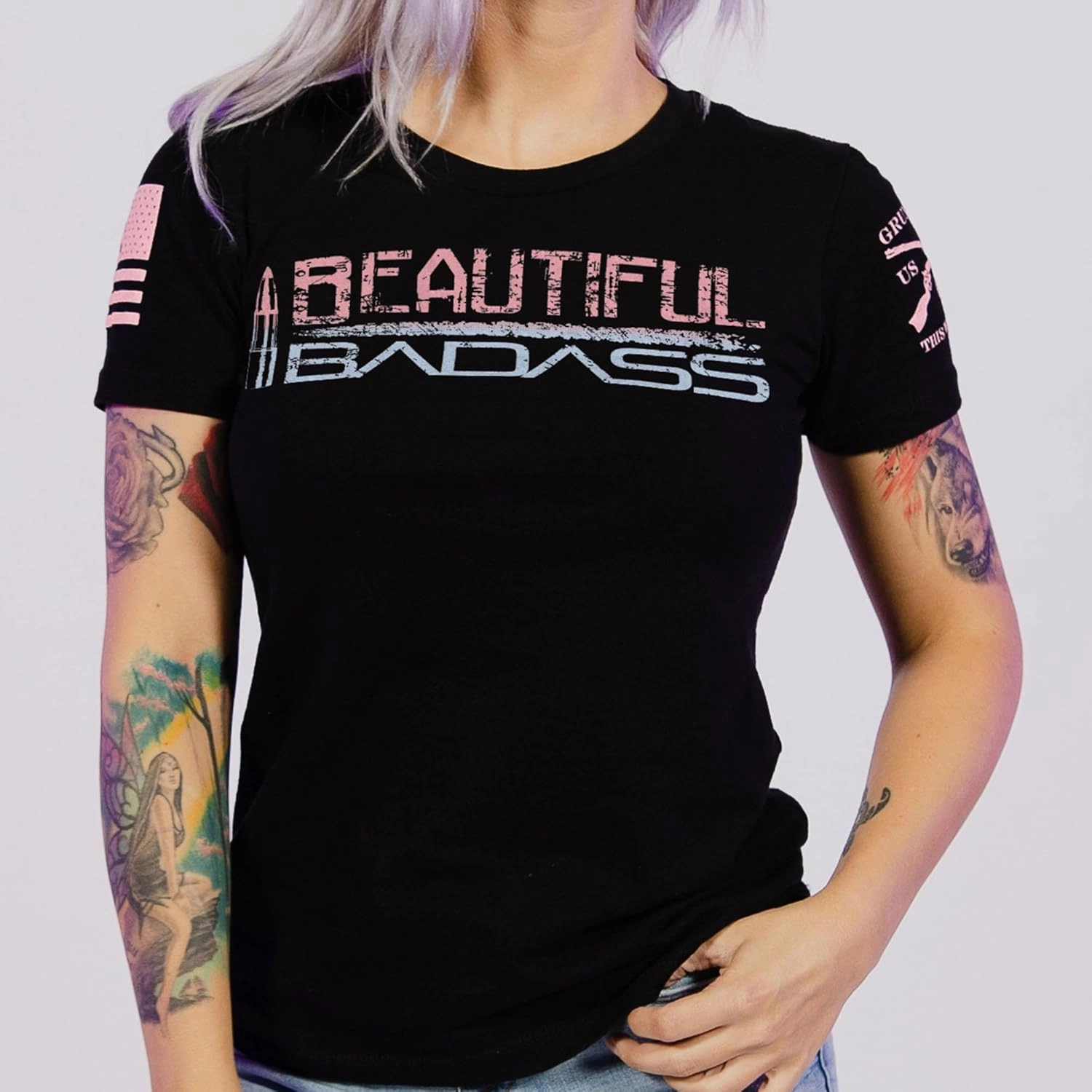 Grunt Style Beautiful Badass Women's T-Shirt