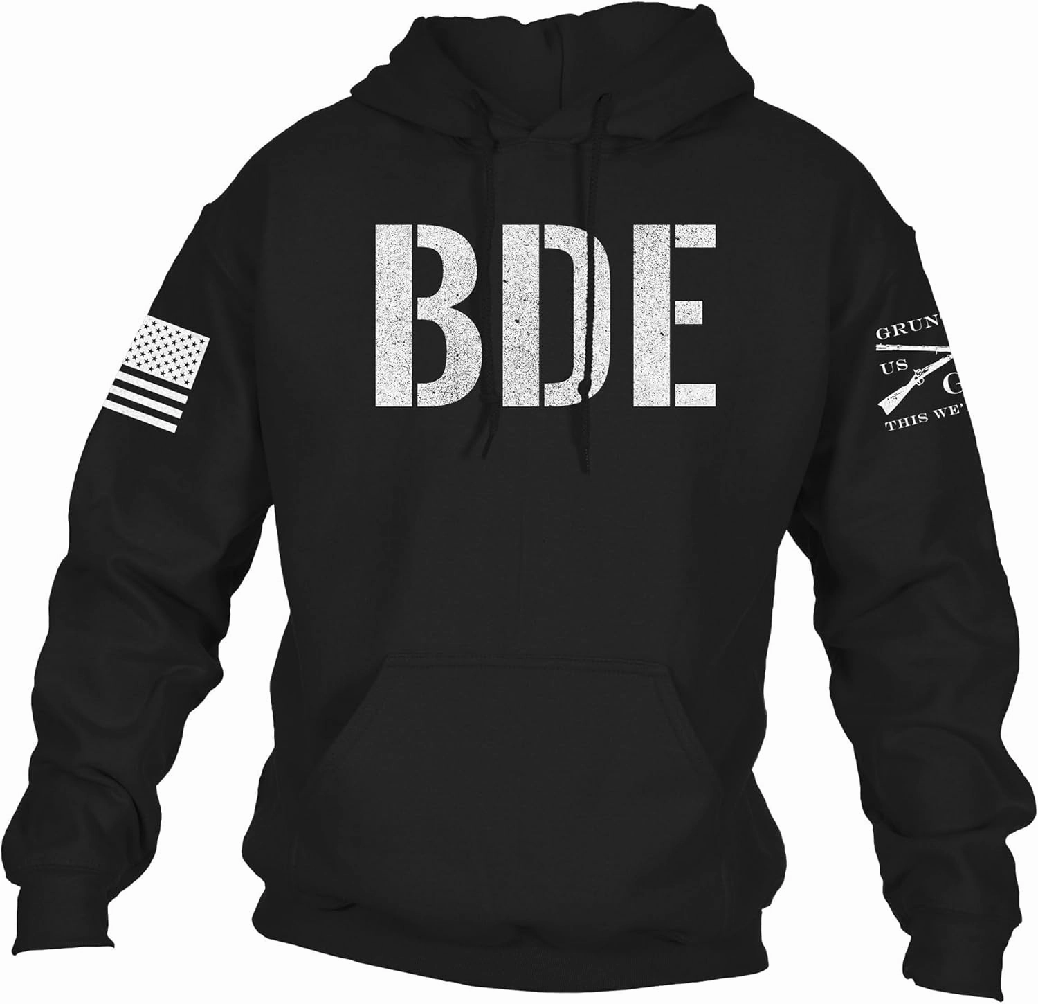 Grunt Style Big Dad Energy Men's Pullover Hoodie