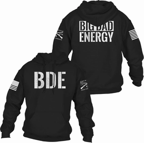 Grunt Style Big Dad Energy Men's Pullover Hoodie