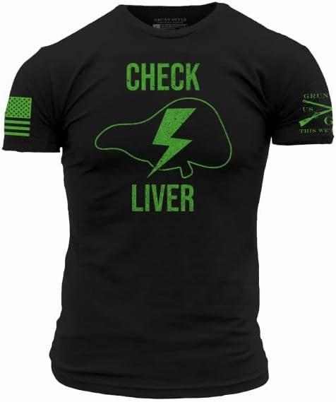 Grunt Style Check Liver Men's T-Shirt