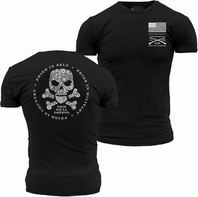 Grunt Style Death Paisley Men's T-Shirt