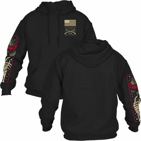 Grunt Style Death Rose Men's Pullover Hoodie