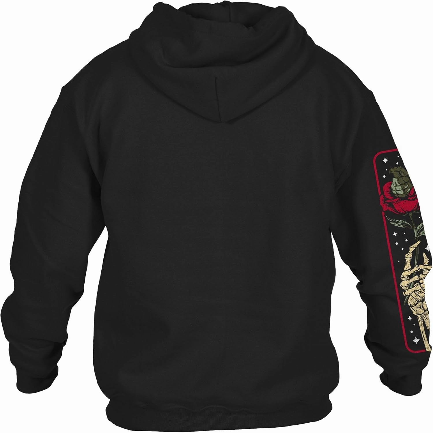 Grunt Style Death Rose Men's Pullover Hoodie