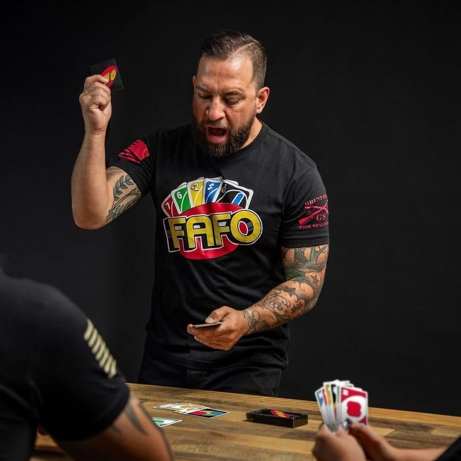 Grunt Style FAFO Wild Card Men's T-Shirt