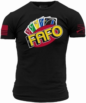 Grunt Style FAFO Wild Card Men's T-Shirt