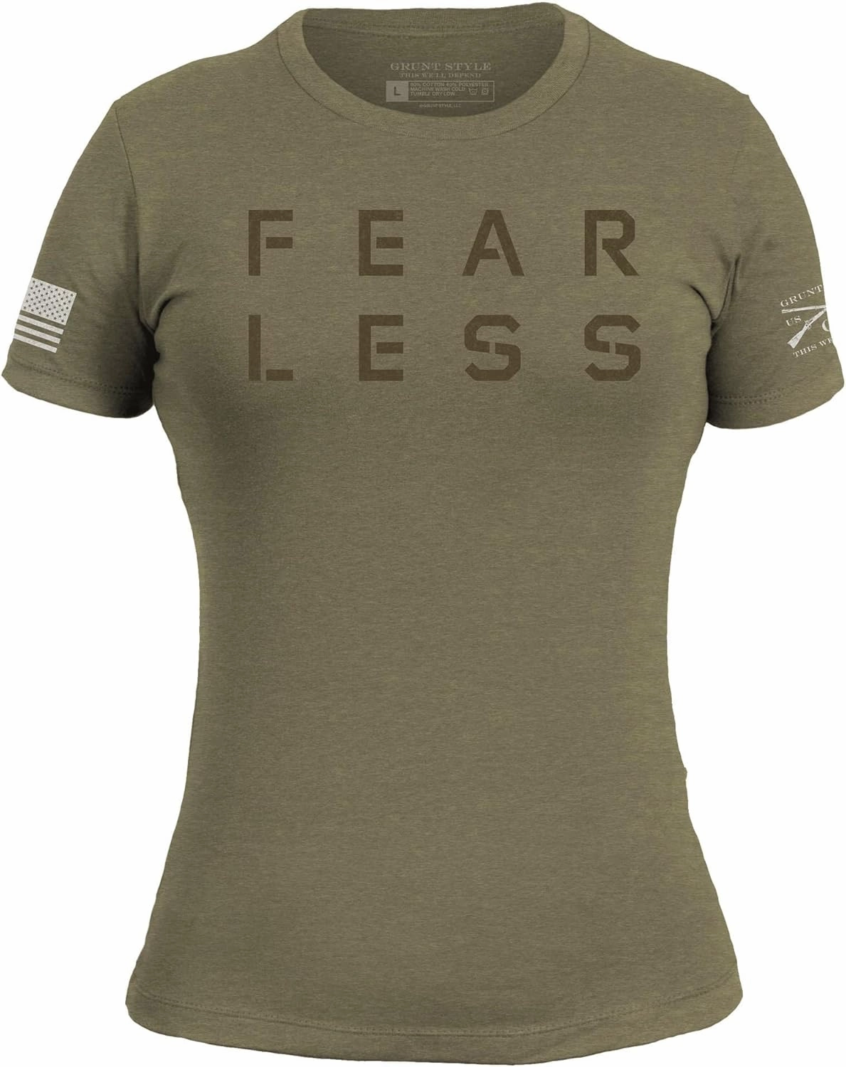 Grunt Style Fear Less Women's Training T-Shirt