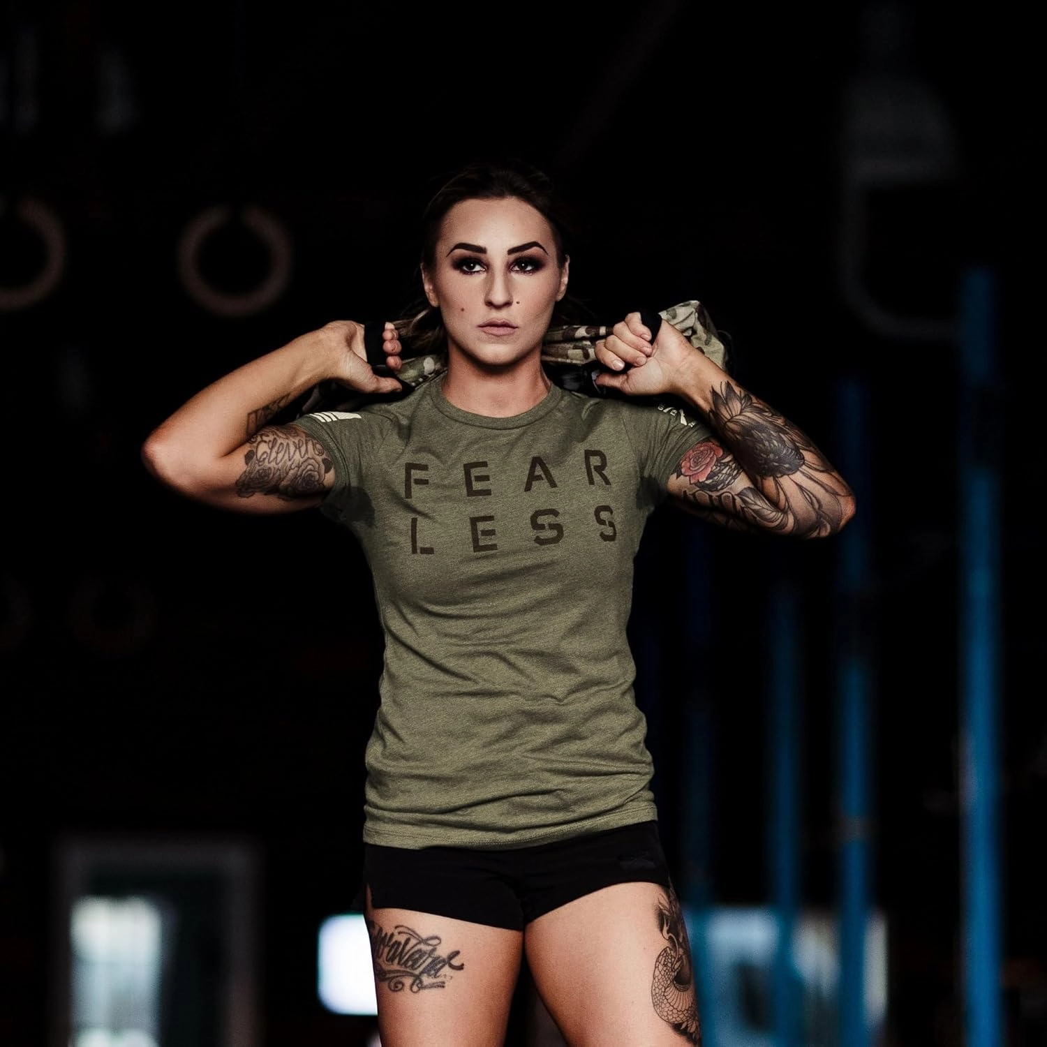 Grunt Style Fear Less Women's Training T-Shirt