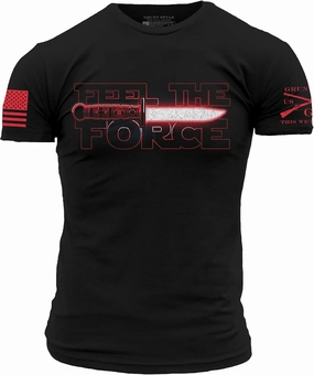 Grunt Style Feel The Red Force Men's T-Shirt