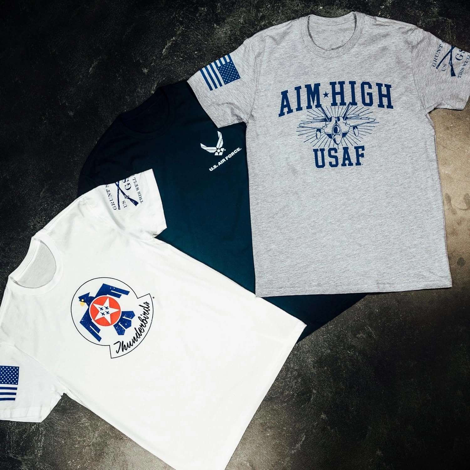 Grunt Style Formation USAF Men's T-Shirt