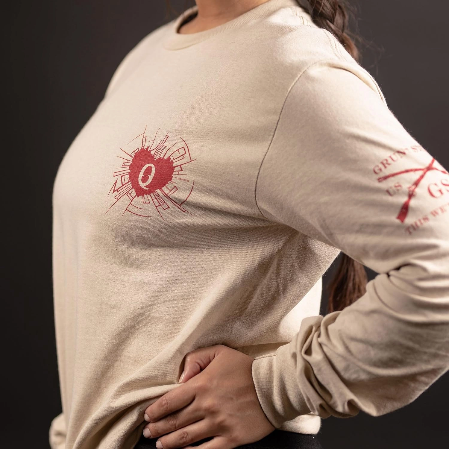 Grunt Style Heart and Soul of a Warrior Women's Long Sleeve T-Shirt