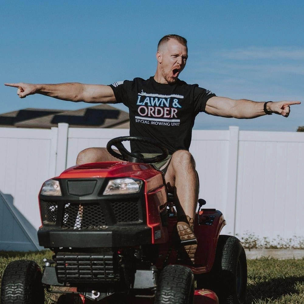 Grunt Style Lawn & Order Men's T-Shirt