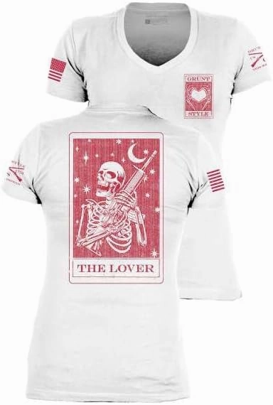 Grunt Style Lover Tarot Women's V-Neck T-Shirt