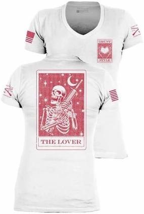 Grunt Style Lover Tarot Women's V-Neck T-Shirt