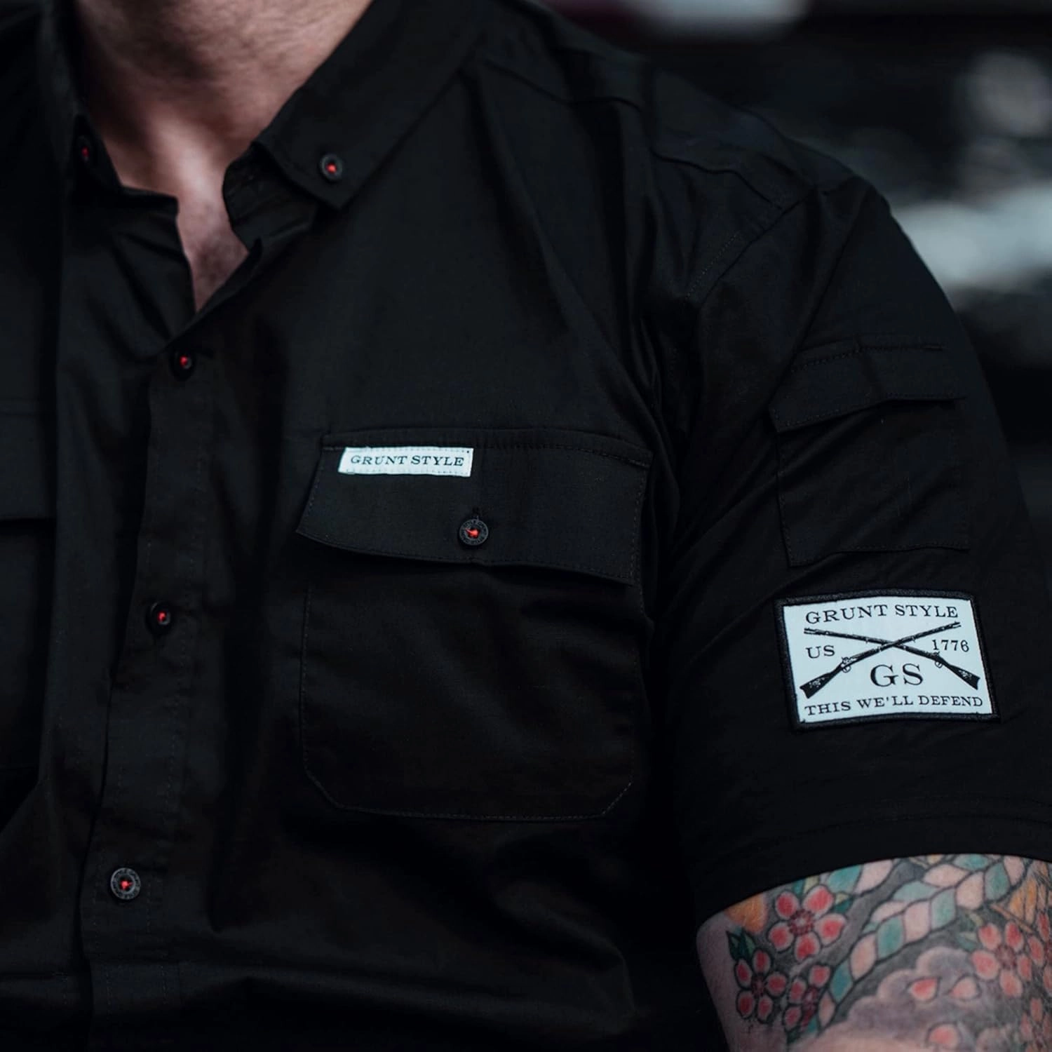 Grunt Style Men's Garage Button Down