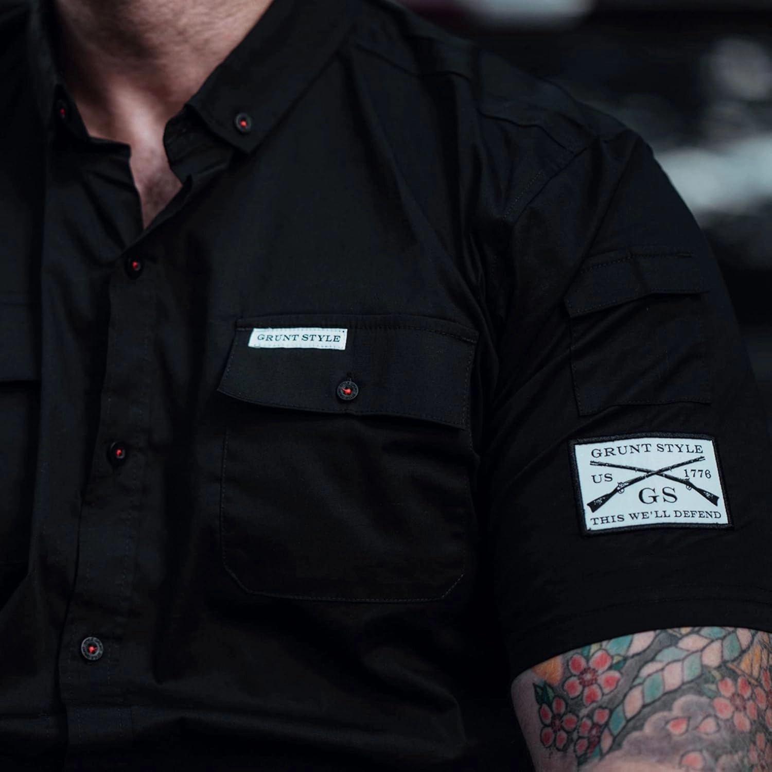 Grunt Style Men's Garage Button Down