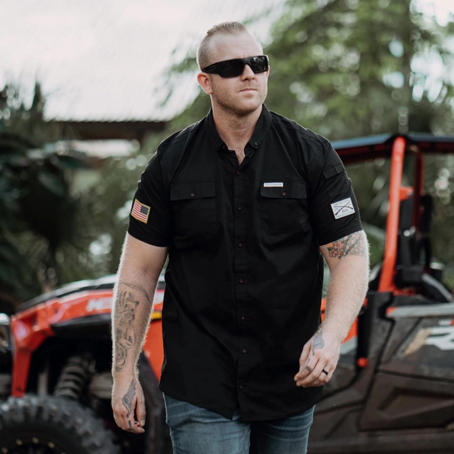 Grunt Style Men's Garage Button Down