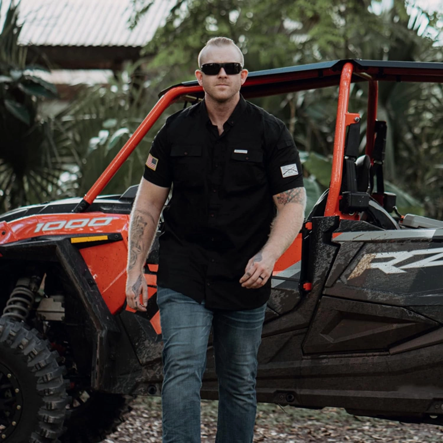 Grunt Style Men's Garage Button Down