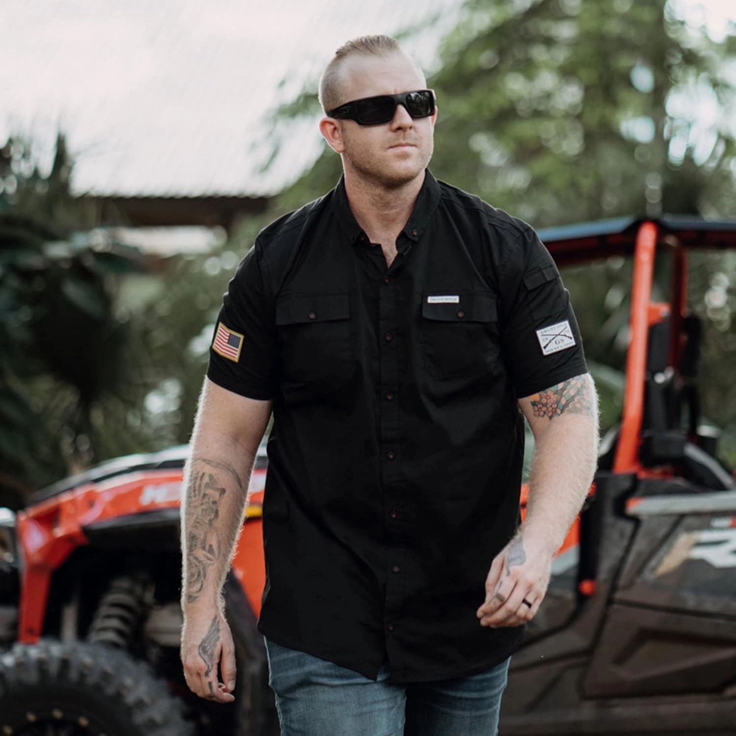 Grunt Style Men's Garage Button Down