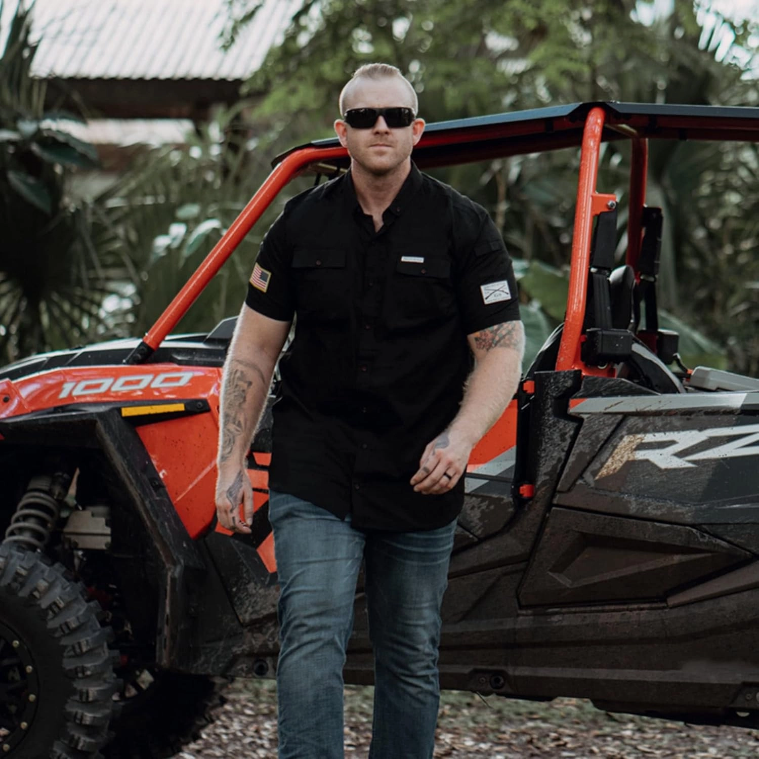Grunt Style Men's Garage Button Down