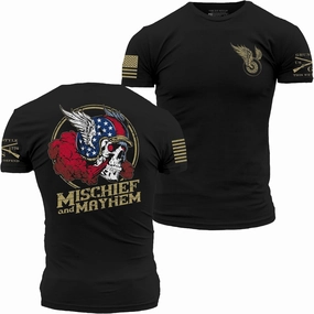 Grunt Style Mischief and Mayhem Men's T-Shirt