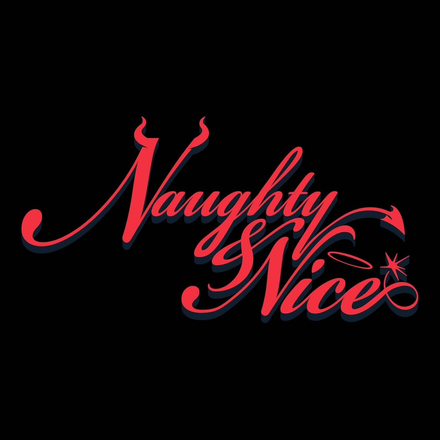Grunt Style Naughty and Nice Women's V-Neck T-Shirt
