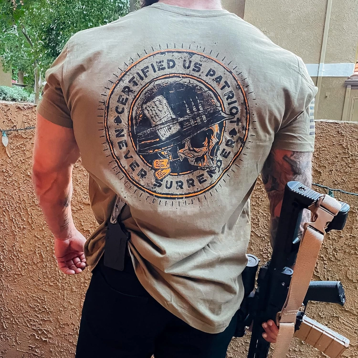 Grunt Style Patriot Seal Men's T-Shirt